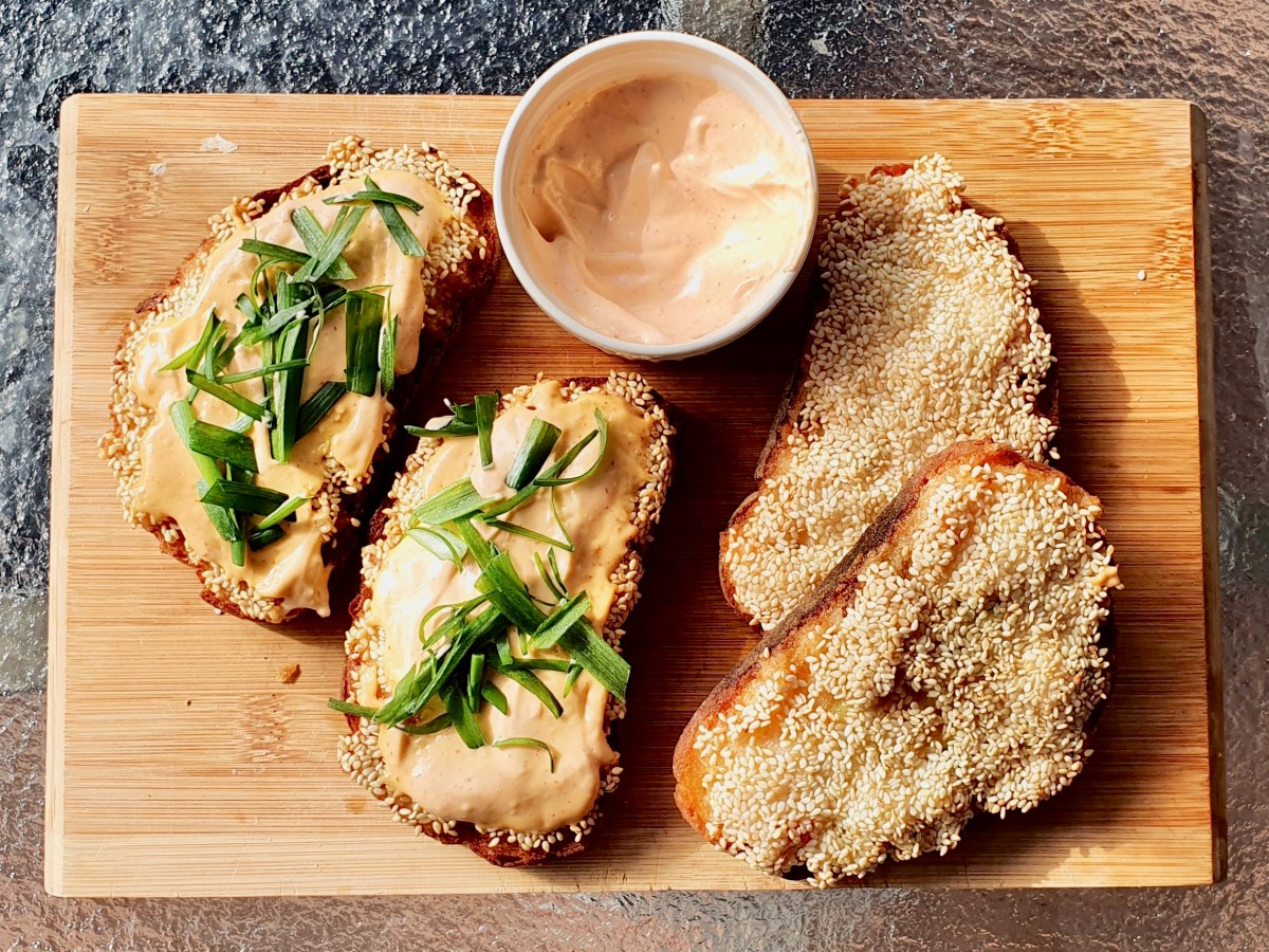 Green Curry Prawn&nbsp;Toast