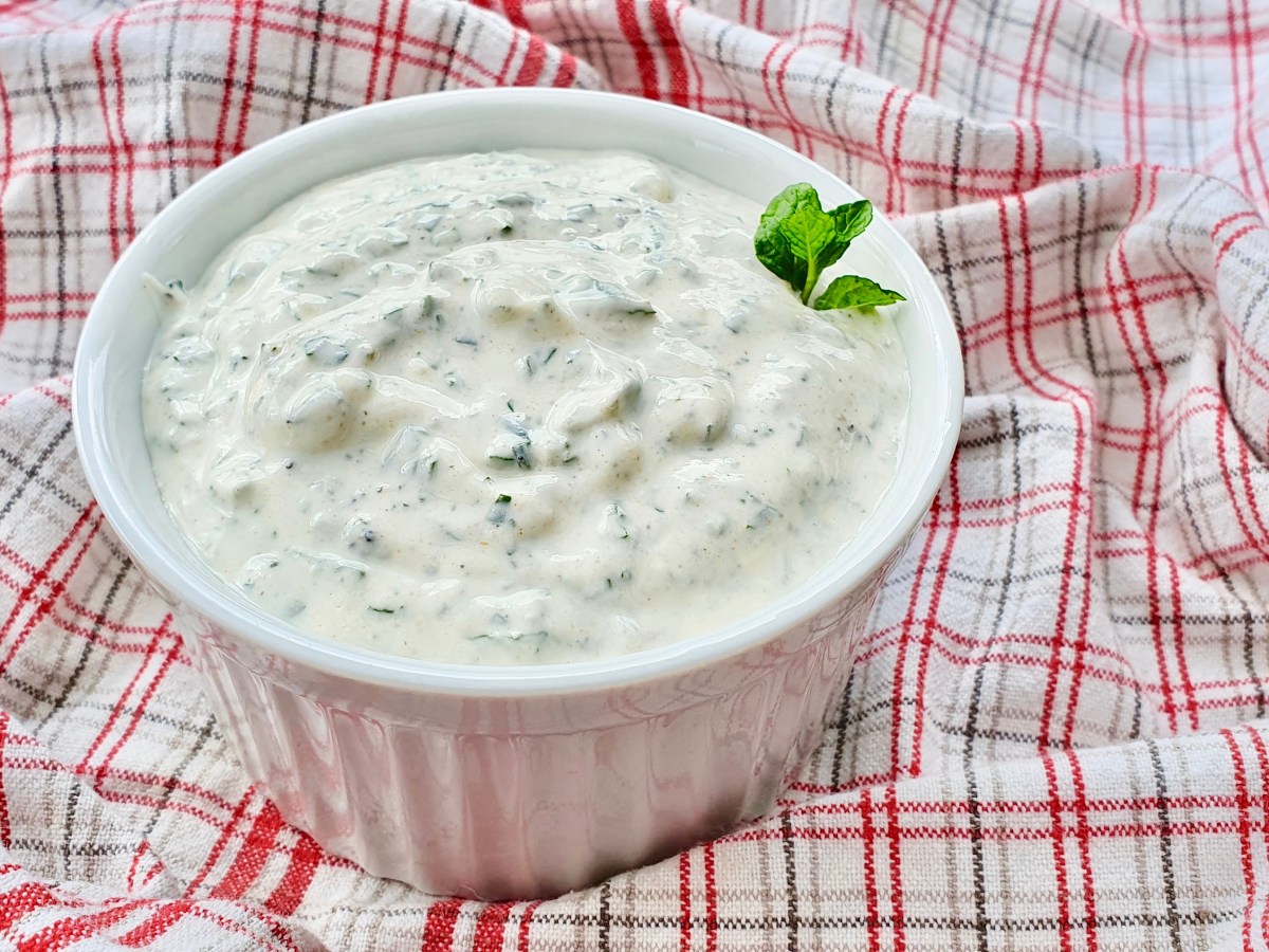 Creamy Mint Yogurt&nbsp;Sauce