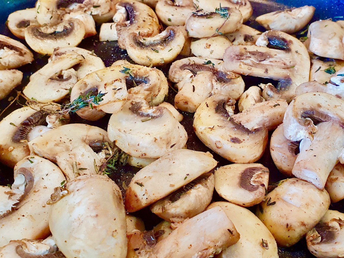 Brown Butter Thyme&nbsp;Mushrooms