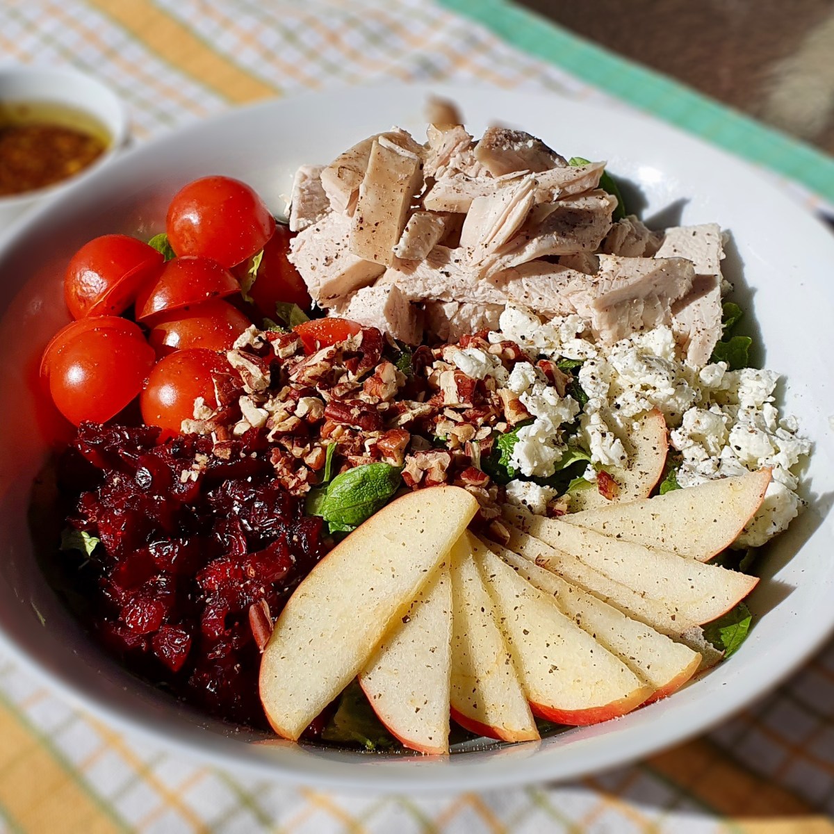 Apple Chicken Goat Cheese&nbsp;Salad