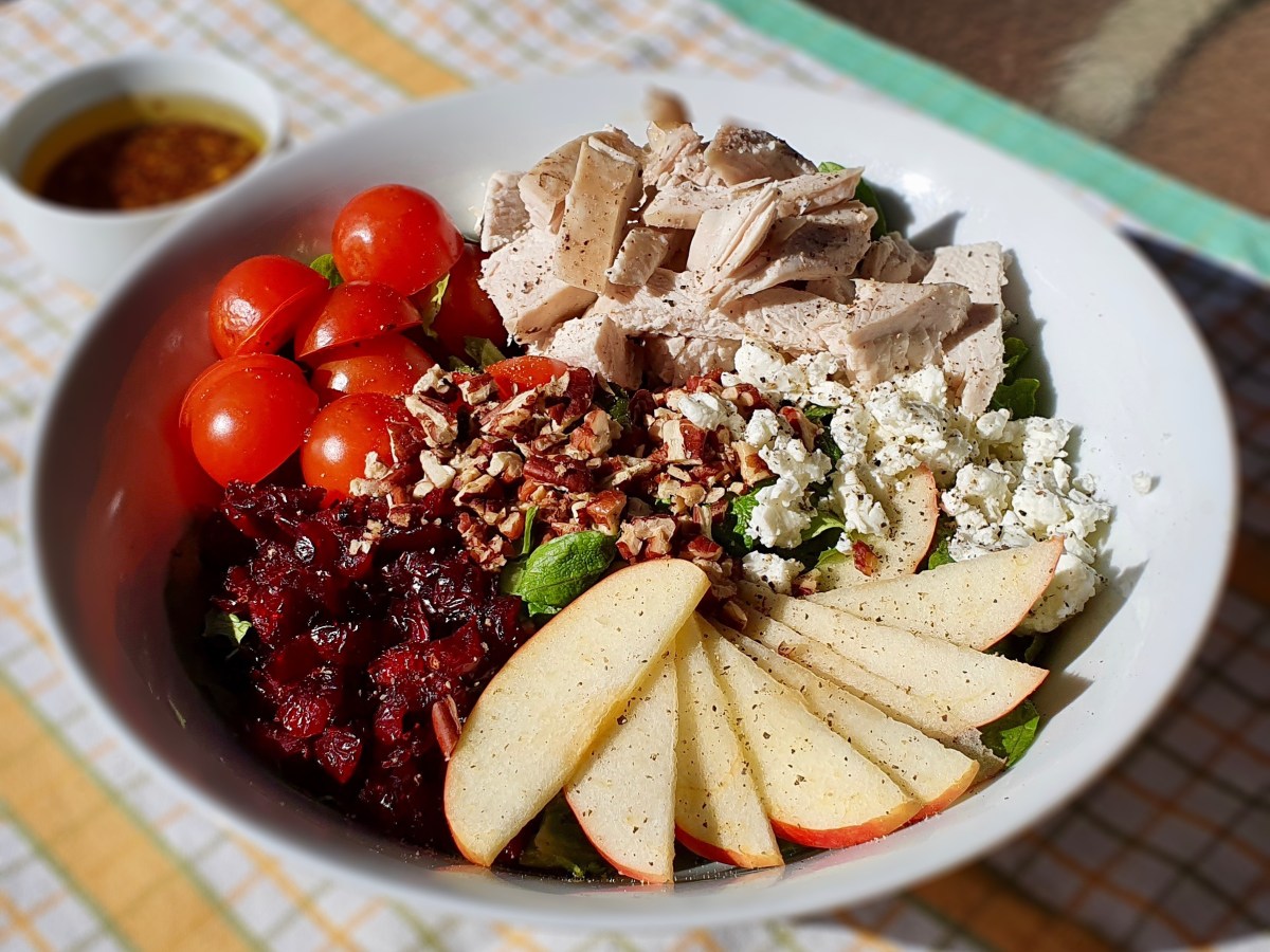 Apple Chicken Goat Cheese&nbsp;Salad