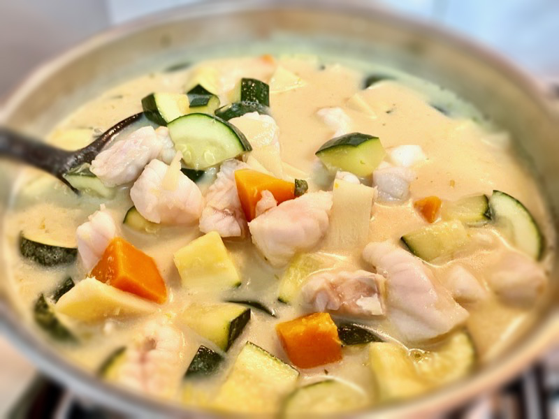 Green Curry Fish&nbsp;Soup