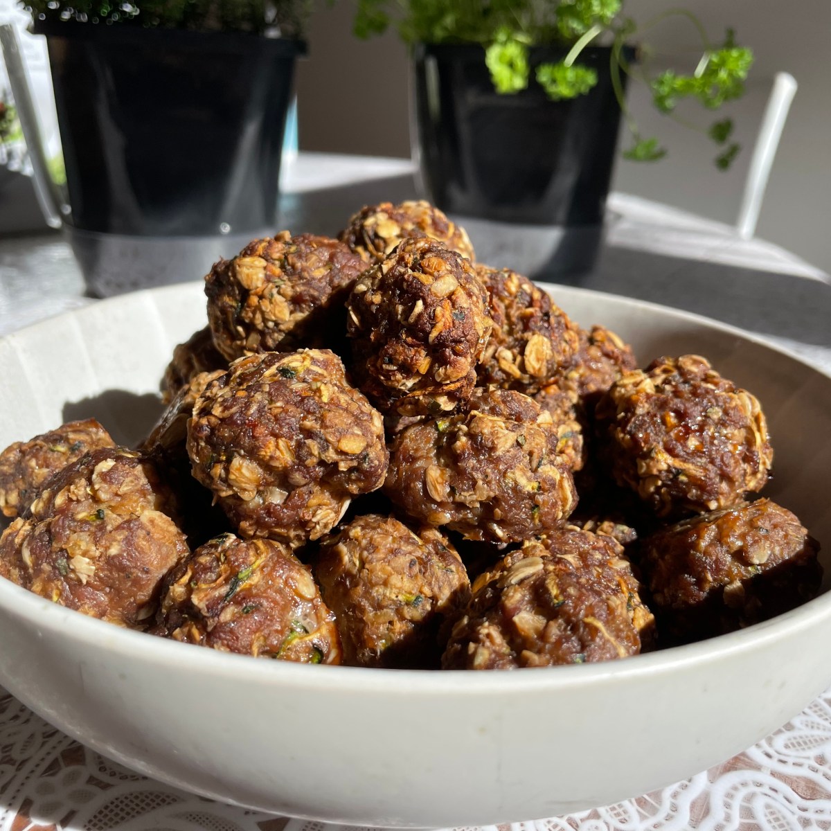 Easy Healthy French Onion&nbsp;Meatballs