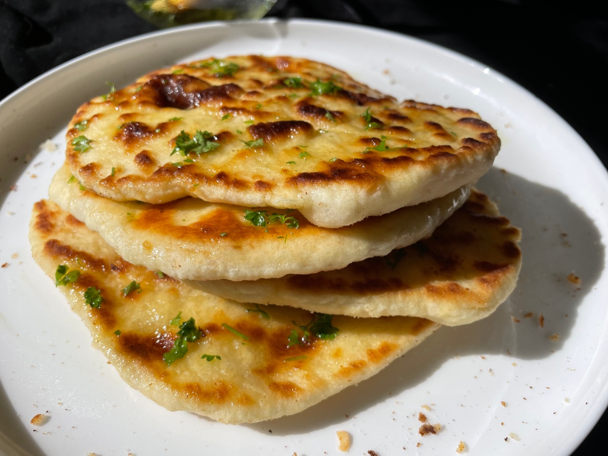 Quick and So Easy 2-Ingredient Naan