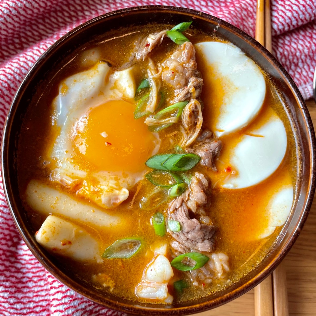 Soondubu Jjigae (Korean Soft Tofu&nbsp;Soup)